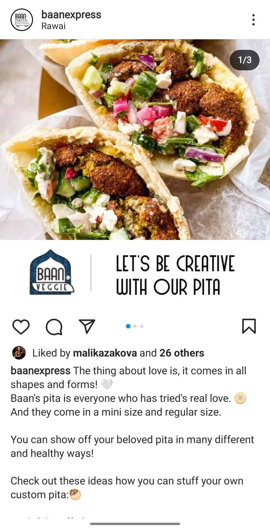 Let's Be Creative With Our Pita food post