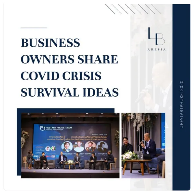 Business Owners Share COVID Crisis Survival Ideas — Restart Phuket 2020 panel post