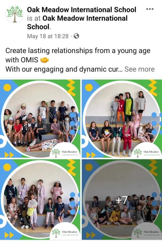 Pyjama day class activity post — building friendships from a young age