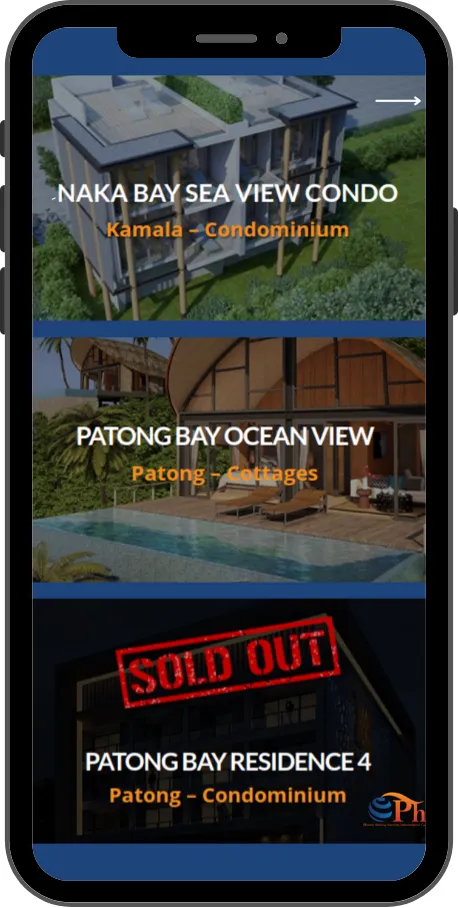 Property showcase — Naka Bay Sea View Condo, Patong Bay Ocean View and sold-out Patong Bay Residence 4